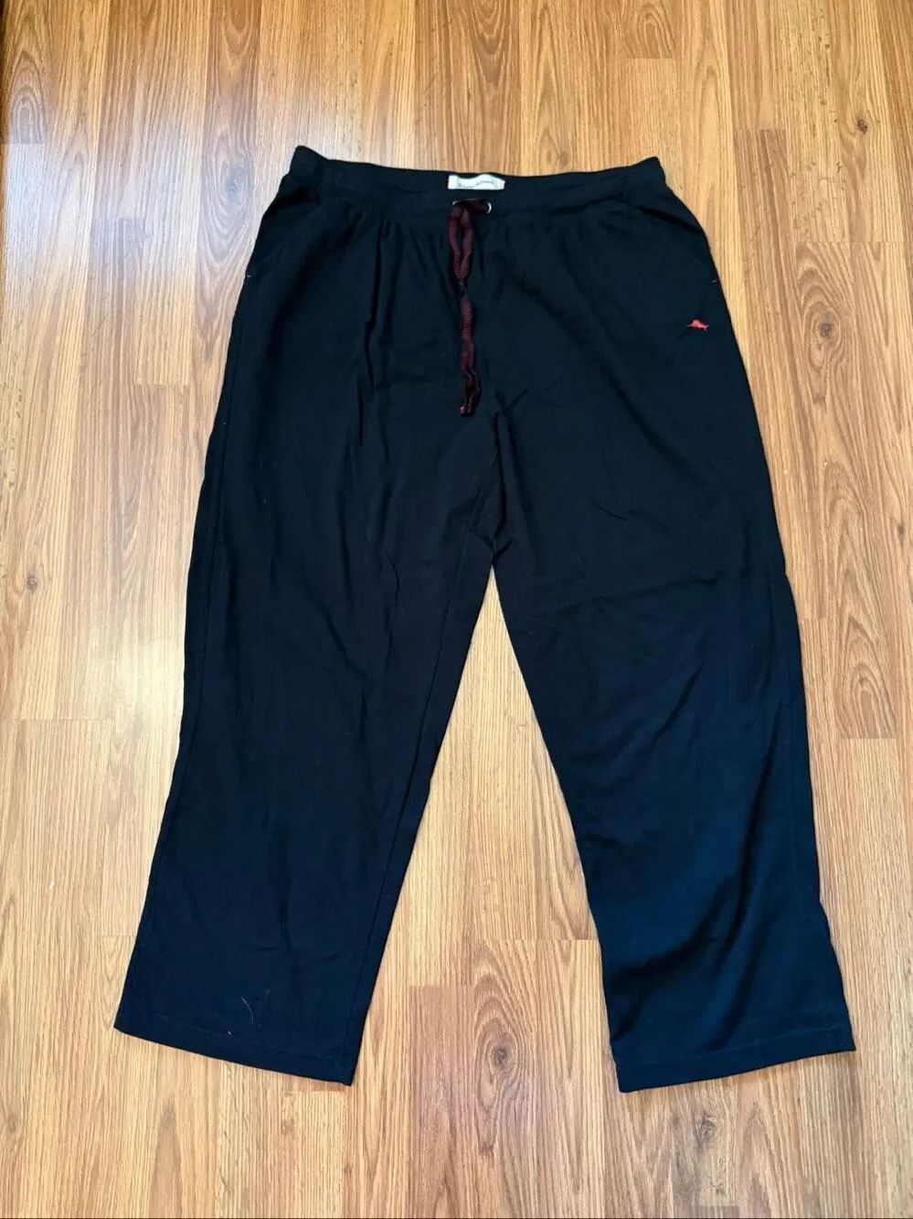 Tommy Bahama Womens Premium Comfort Sleepwear Pajama Lounge Pants Black Size 2XL